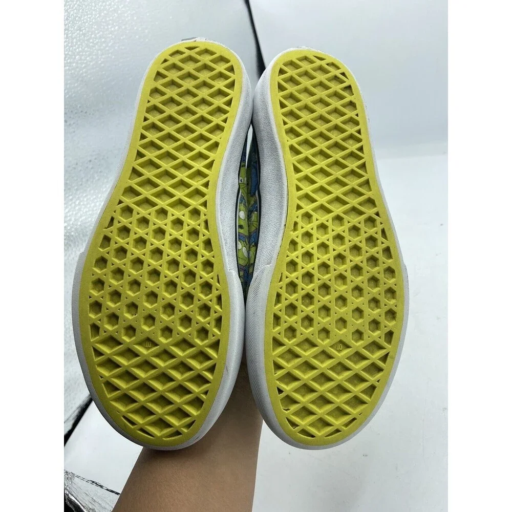 Disney Vans Toy Story ALIENS Glow In The Dark Shoes kids Size 2.5 - Picture 4 of 6